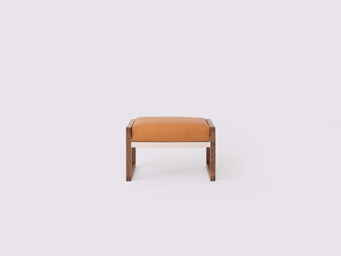 Chiara Ottoman - Leather