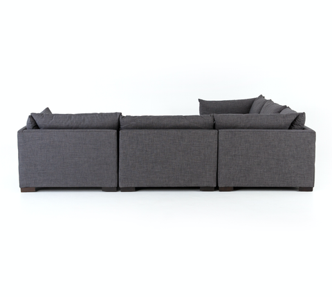 Westwood 5Pc Sectional-Bennett Charcoal