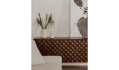 Pablo 4 Door Sideboard - Brown