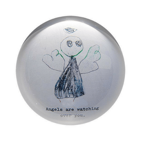 Angels Are Watching Over You - Paperweight