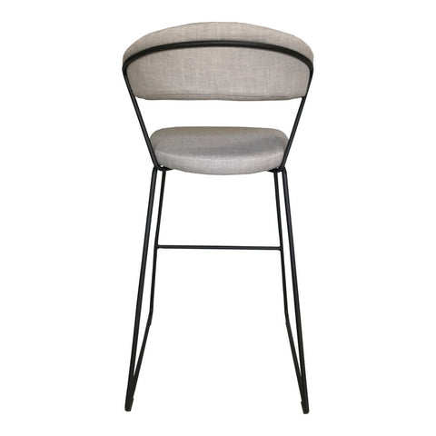 Adria Bar Stool - Grey