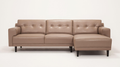 Remi 2-Piece Sectional Sofa with Chaise - Leather