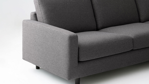 Oskar 4-Piece Sectional Sofa with Chaise - Fabric