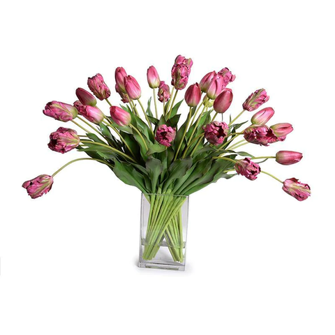 Tulip Arrangement - Burgundy