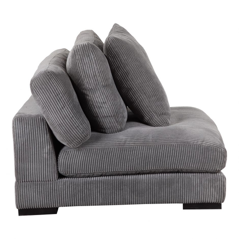 Tumble Slipper Chair - Charcoal