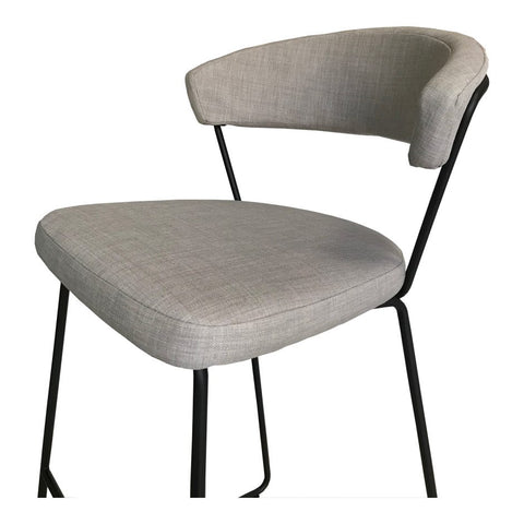 Adria Bar Stool - Grey