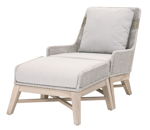 Tapestry Outdoor Foot Stool