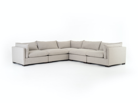 Westwood 5Pc Sectional-Bennett Moon