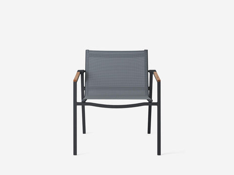 Cape Outdoor Lounge Chair -Charcoal