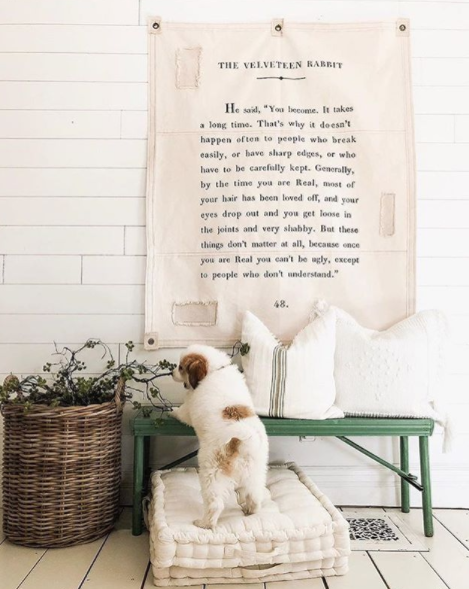 The Velveteen Rabbit - Wall Tarp