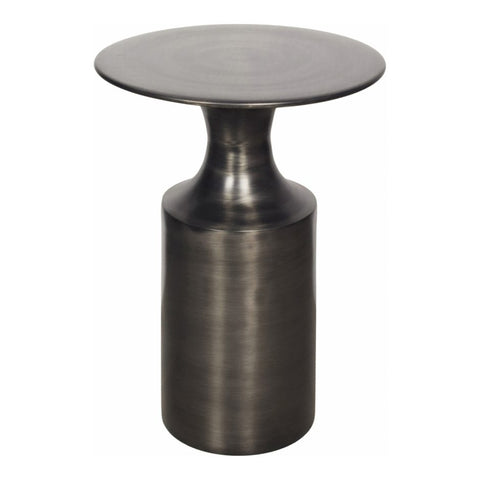 Rassa Accent Table - Polished Zinc