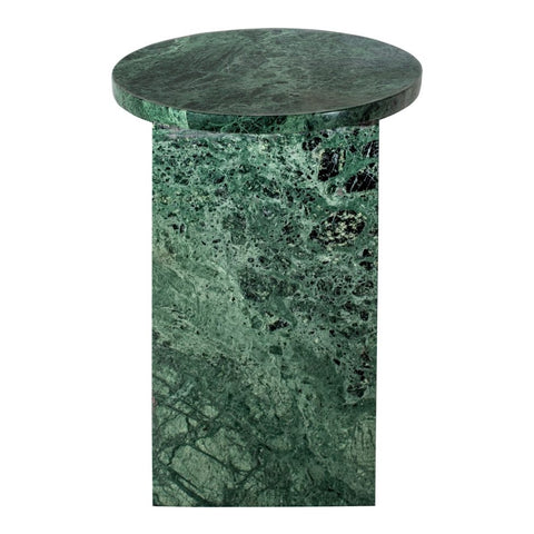 Grace Accent Table - Green Marble