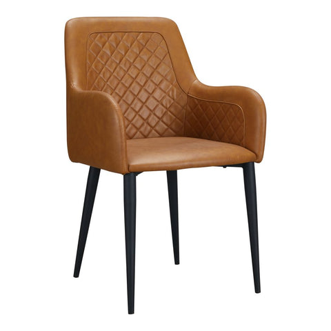 Cantata Dining Chair Tawny Vegan Leather