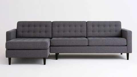 Reverie Apartment 2-Piece Sectional Sofa with Chaise - Fabric