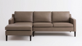 Skye 2-Piece Sectional Sofa With Chaise - Leather