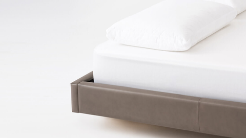 Bento Frame Bed - Leather