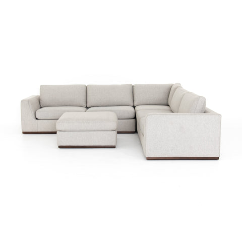 Colt 3Pc Sectional- Aldred Silver