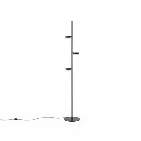 Row Floor Lamp - Black