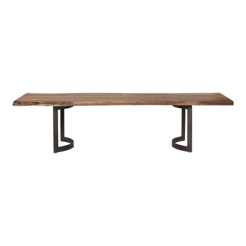 Bent Dining Table - Brown