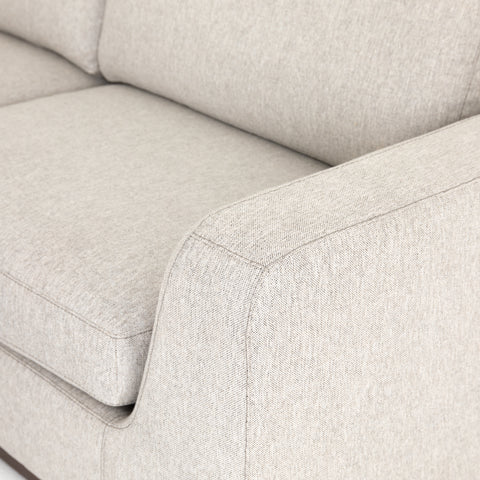 Colt 3Pc Sectional- Aldred Silver