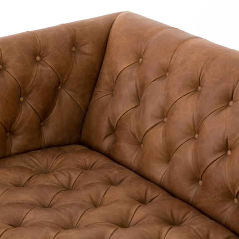 Williams Leather Sofa 75"- NW Camel