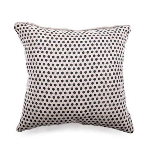 Reversible Polka Dot Pillow