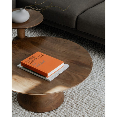 Nels Coffee Table Dark Brown