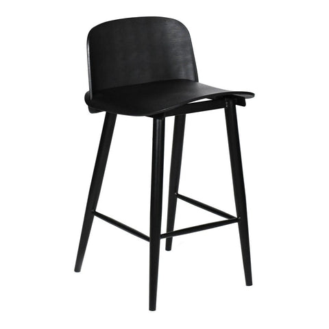 Looey Counter Stool- Black