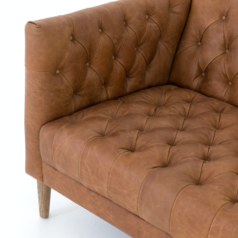 Williams Leather Sofa 75"- NW Camel