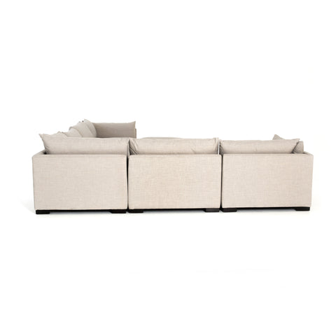 Westwood 6Pc Sectional w/ Ottoman-Bennett Moon