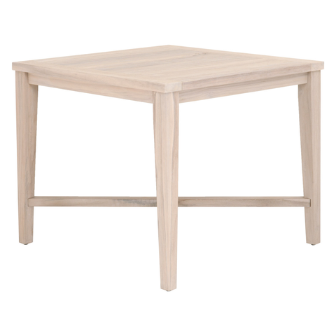 Carmel Outdoor 42" Square Counter Table - Gray Teak