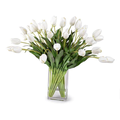 Tulip Arrangement - White