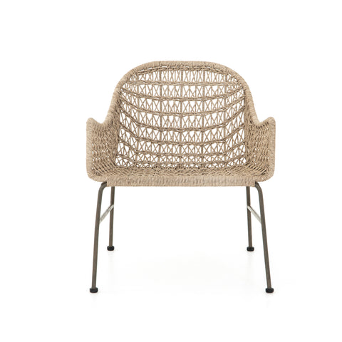 Bandera Outdoor Woven Club Chair - Vintage White