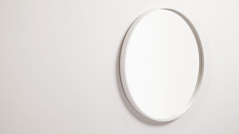 Conner Mirror Large White - IN STOCK