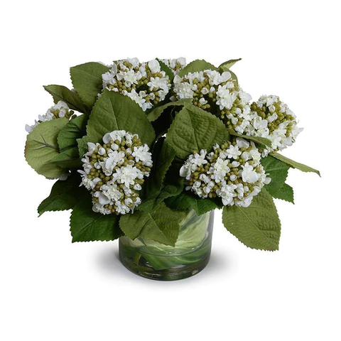 Hydrangea Bud Bouquet - White