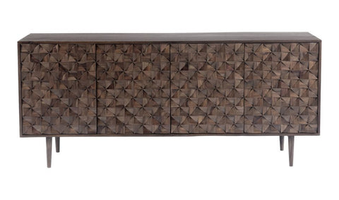 Pablo 4 Door Sideboard - Brown
