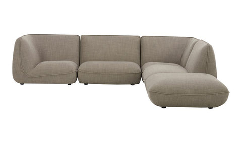 Zeppelin Lounge Modular Sectional - Speckled Pumice