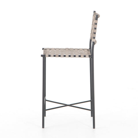 Garza Counter Stool Smoke Grey