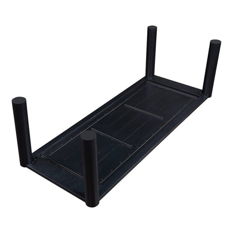 Post Dining Table - Large -Oak Black