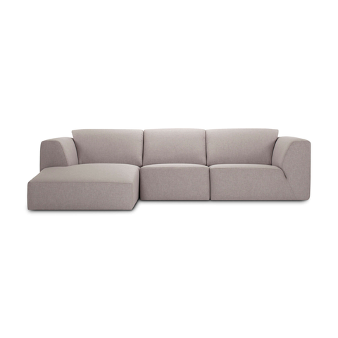 Morten 3-Piece Sectional Sofa with Chaise - Fabric