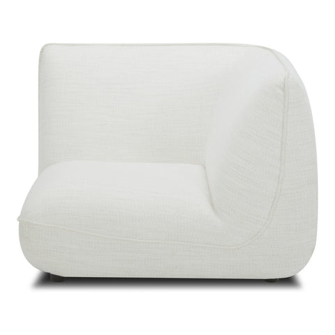 Zeppelin Corner Chair - Salt Stone White