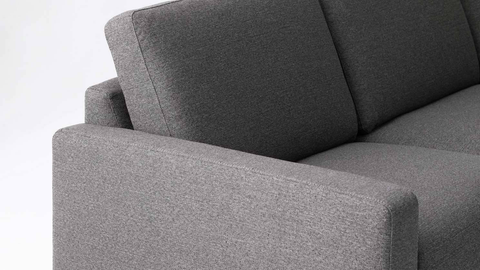 Oskar 4-Piece Sectional Sofa with Chaise - Fabric