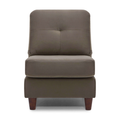 Solo Armless Chair - Fabric