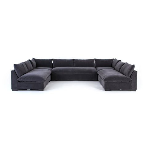 Grant 5Pc Sectional - Charcoal
