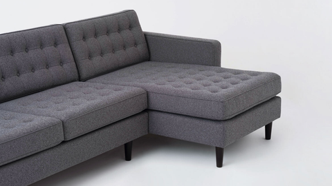 Reverie Apartment 2-Piece Sectional Sofa with Chaise - Fabric