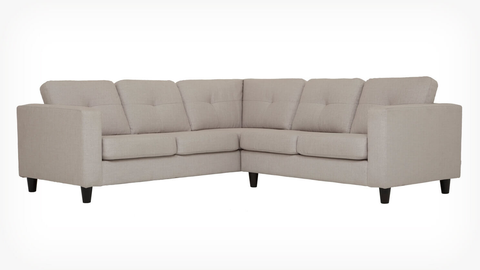Solo 2-Piece Sectional Sofa - Fabric