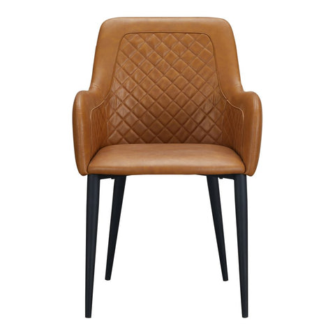 Cantata Dining Chair Tawny Vegan Leather