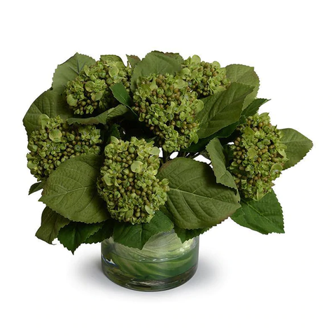 Hydrangea Bud Bouquet - Green