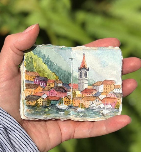 Mini Deckle Edge Notebook