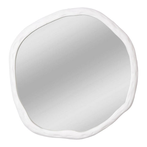 Foundry Mirror Small- White